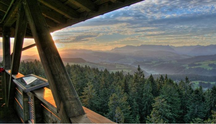 Aussichtsturm Chuderhüsi